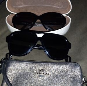 Coach and Gucci Sunglasses & purse